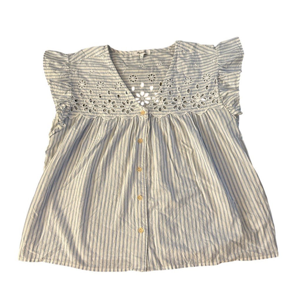 Madewell Women’s Button-down with Eyelet Detail